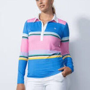 Long Sleeve Polo Shirt Daily Sports Small Golf